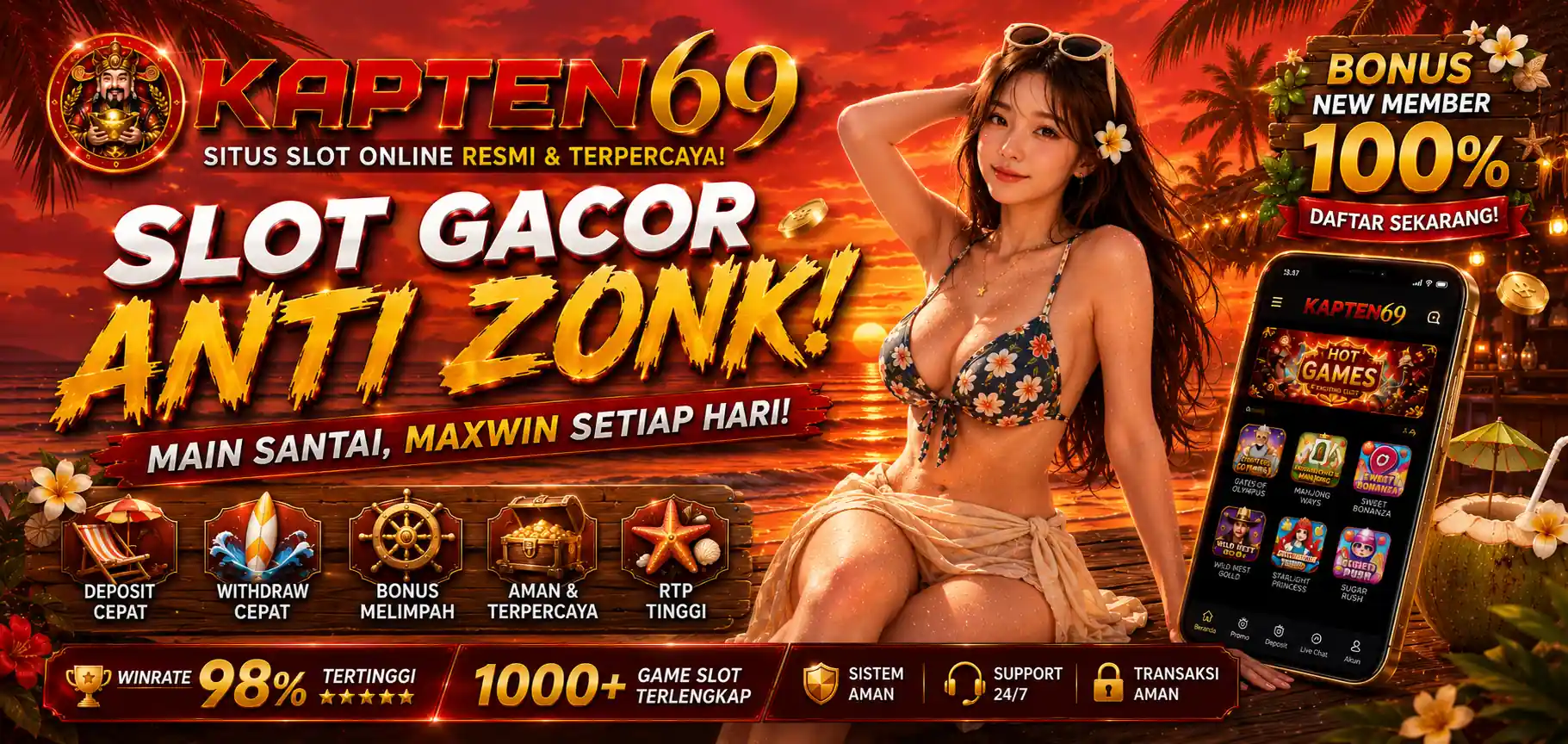 Promo KAPTEN69 Hari Ini